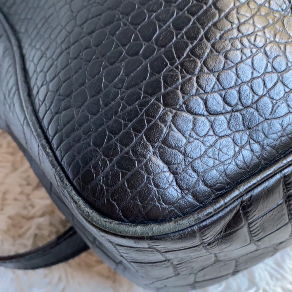 - Jill Stuart Leather Croc Tote bag - Picture 13 of 16